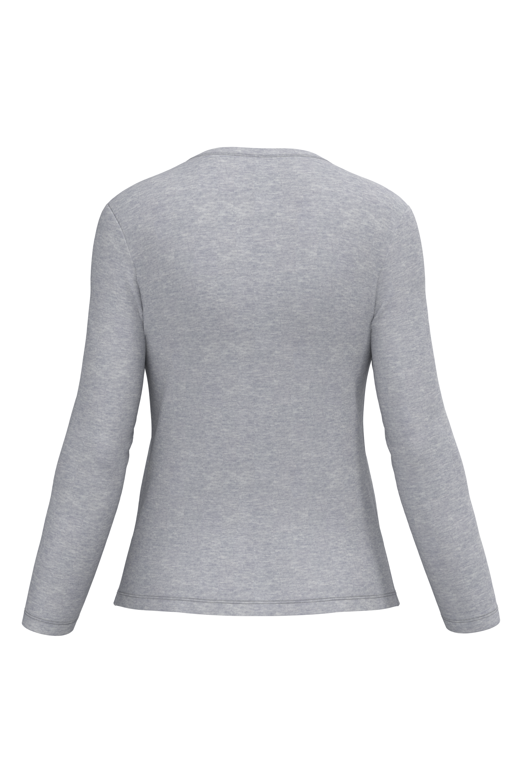 T-shirt col rond manches longues femme – Image 3117