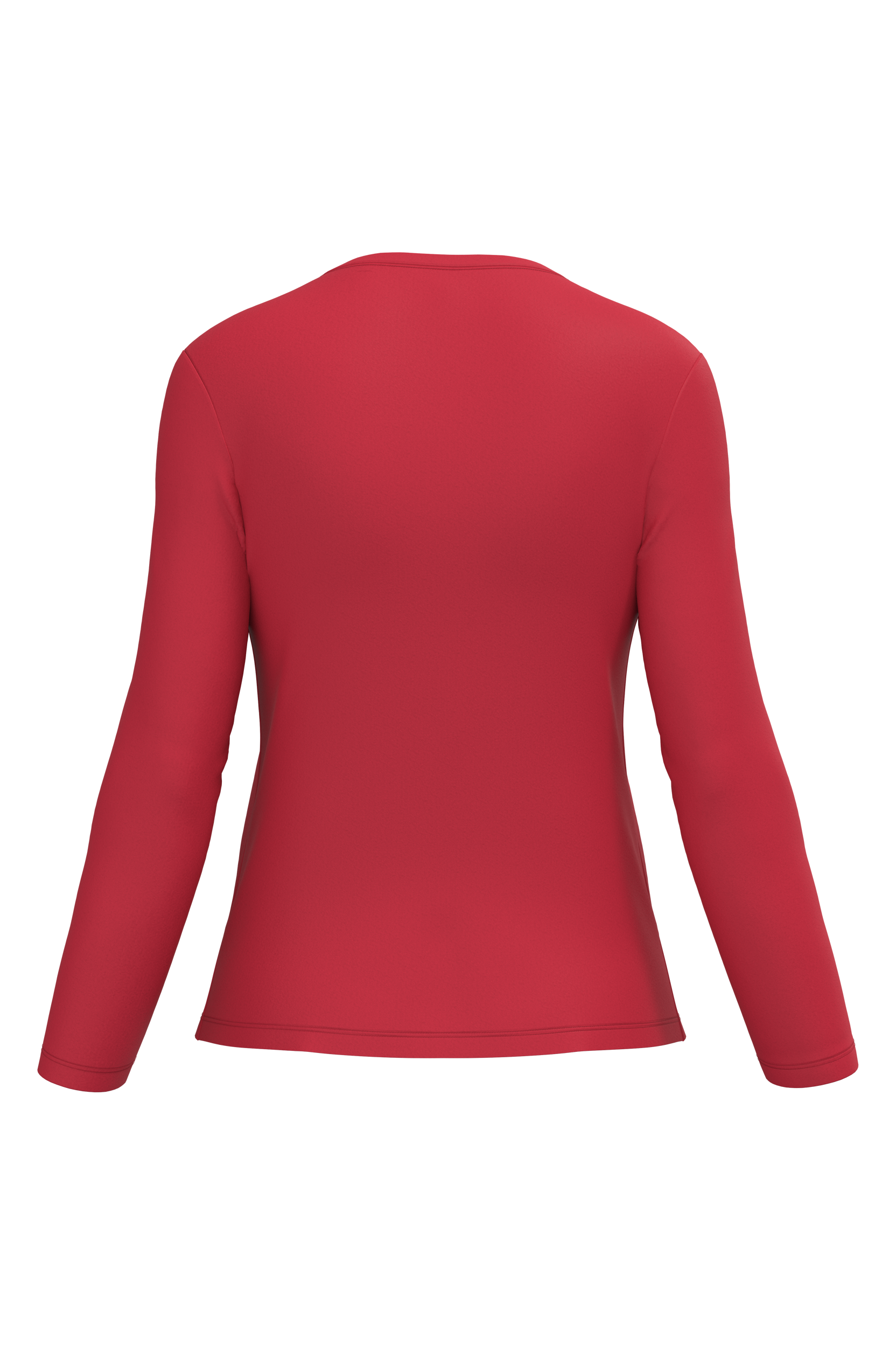 T-shirt col rond manches longues femme – Image 3141