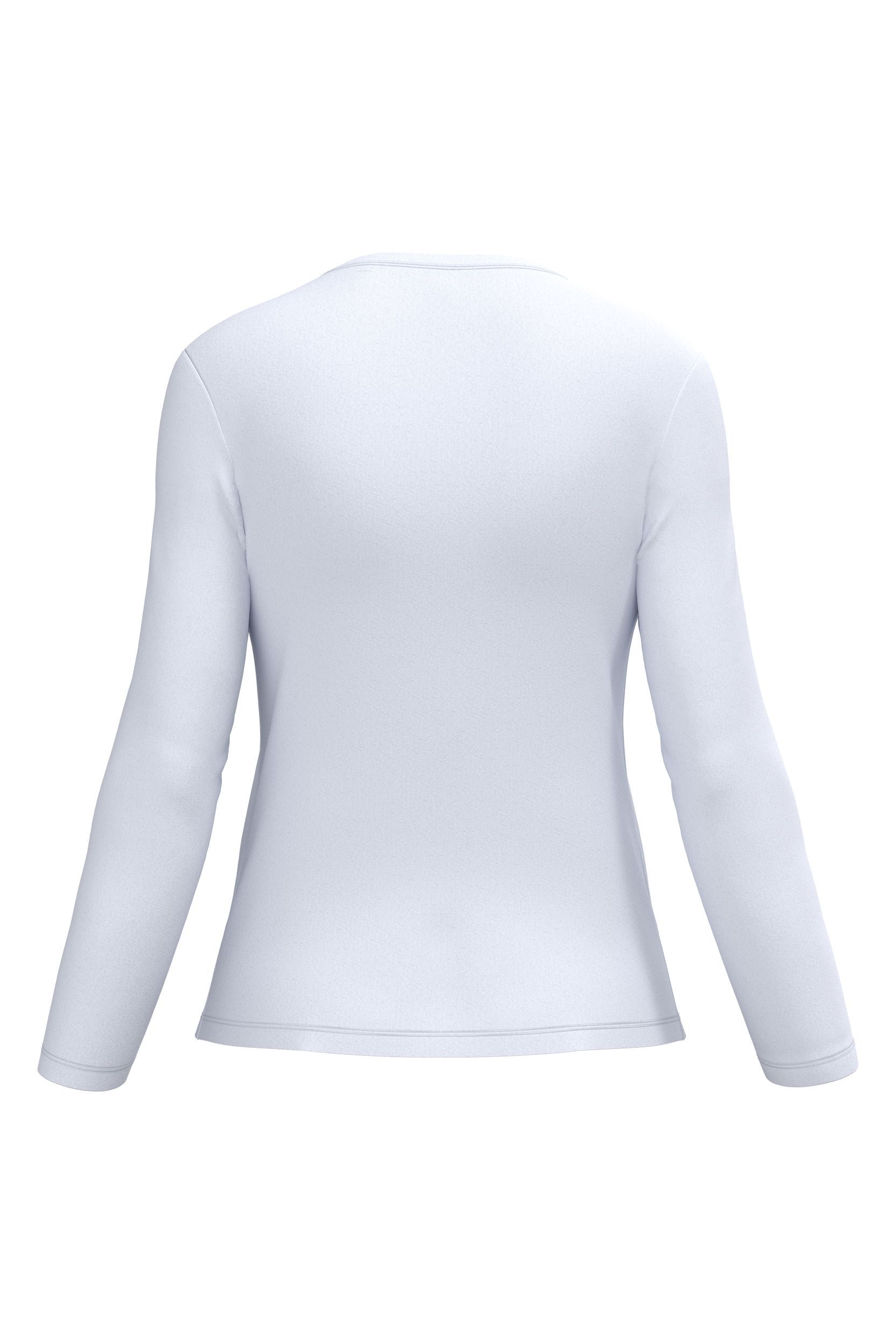 T-shirt col rond manches longues femme – Image 3189