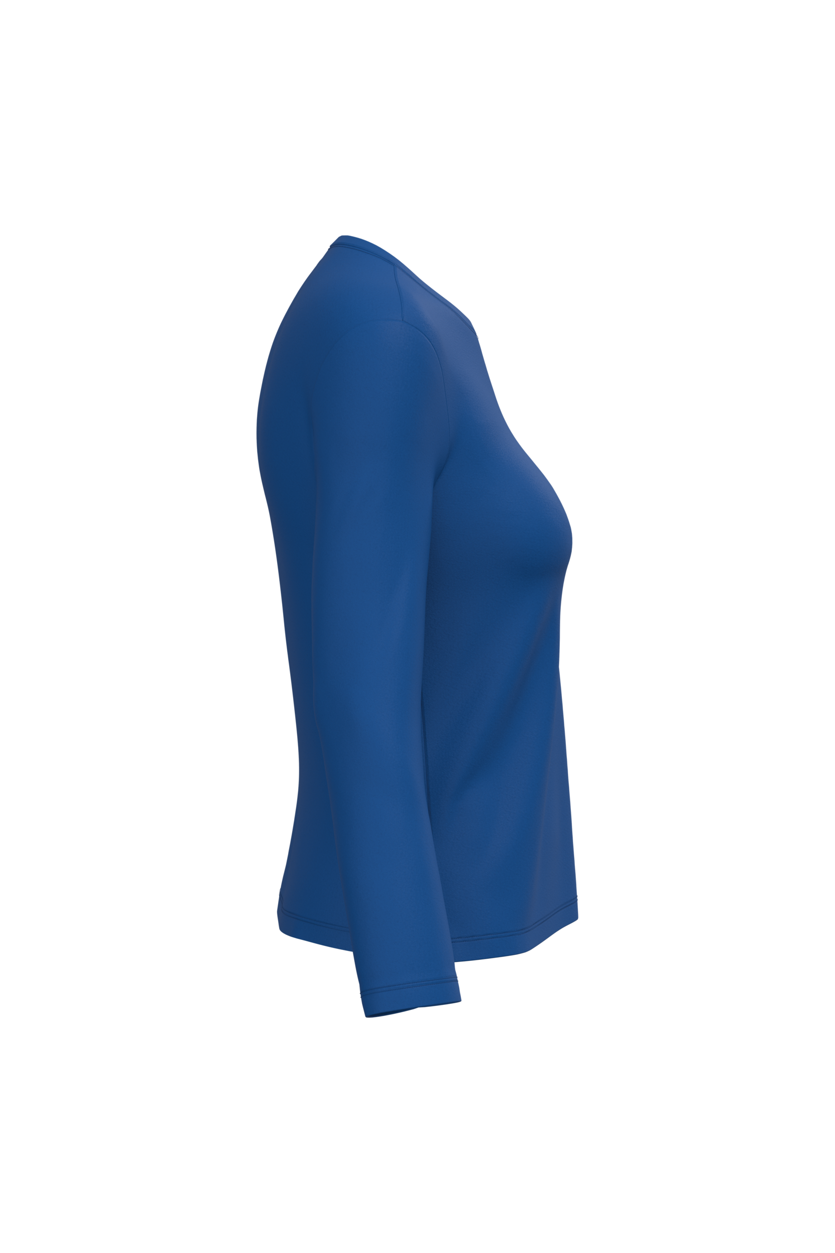 T-shirt col rond manches longues femme – Image 3154