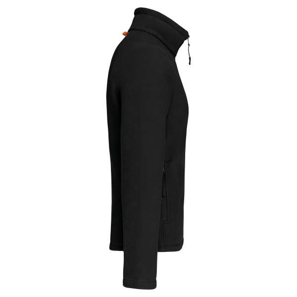 Veste micropolaire zippée manches raglan homme – Image 6472