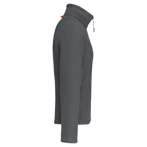 Veste micropolaire zippée manches raglan homme – Image 6486