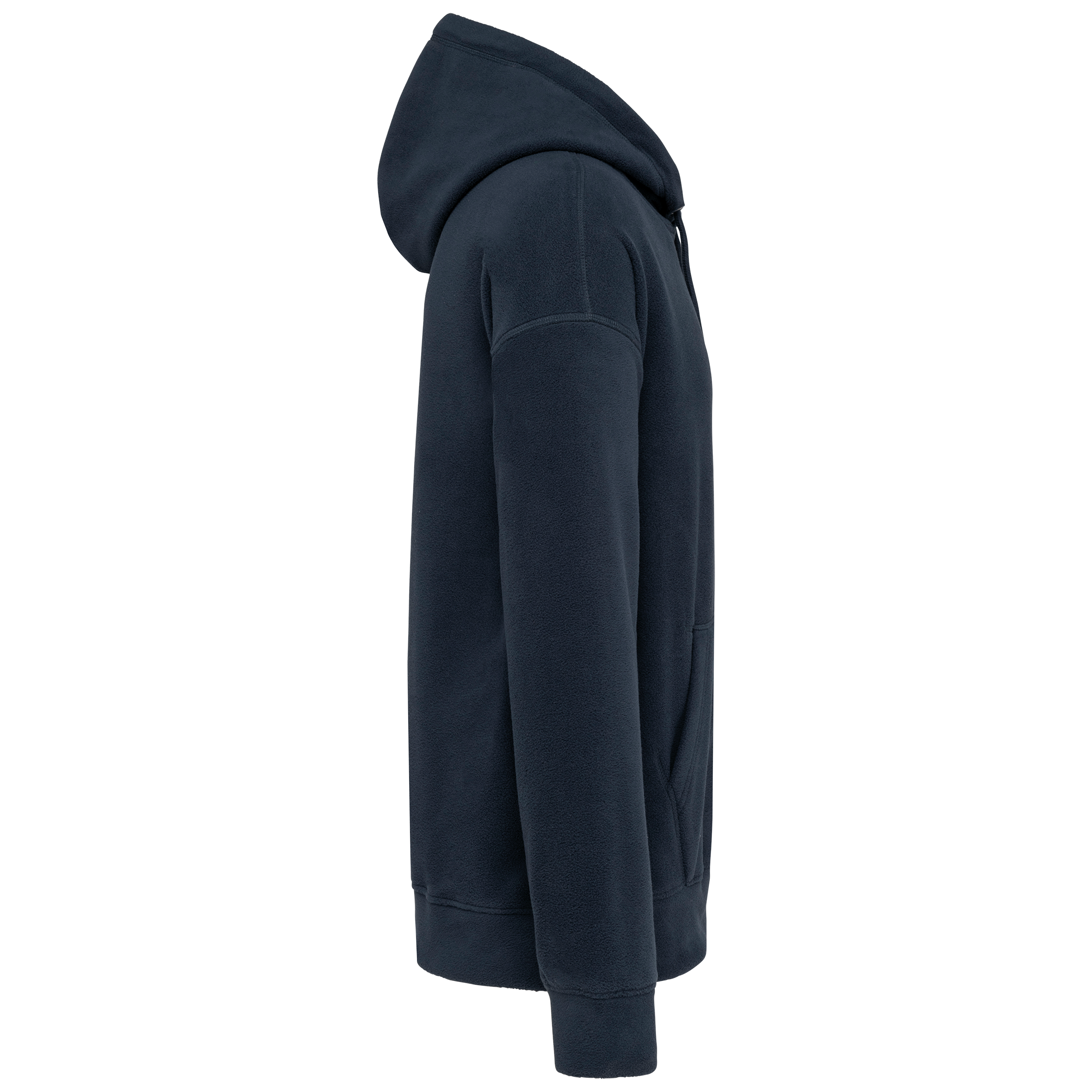 Sweat-shirt à capuche oversize en micropolaire recyclée unisexe – Image 194