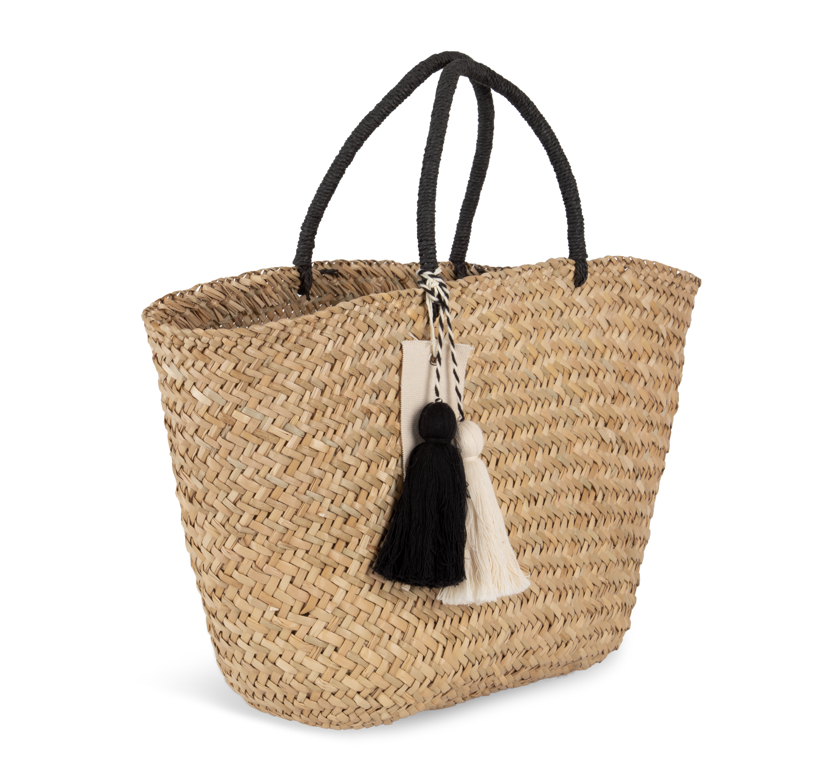 Panier shopping en paille – Image 9