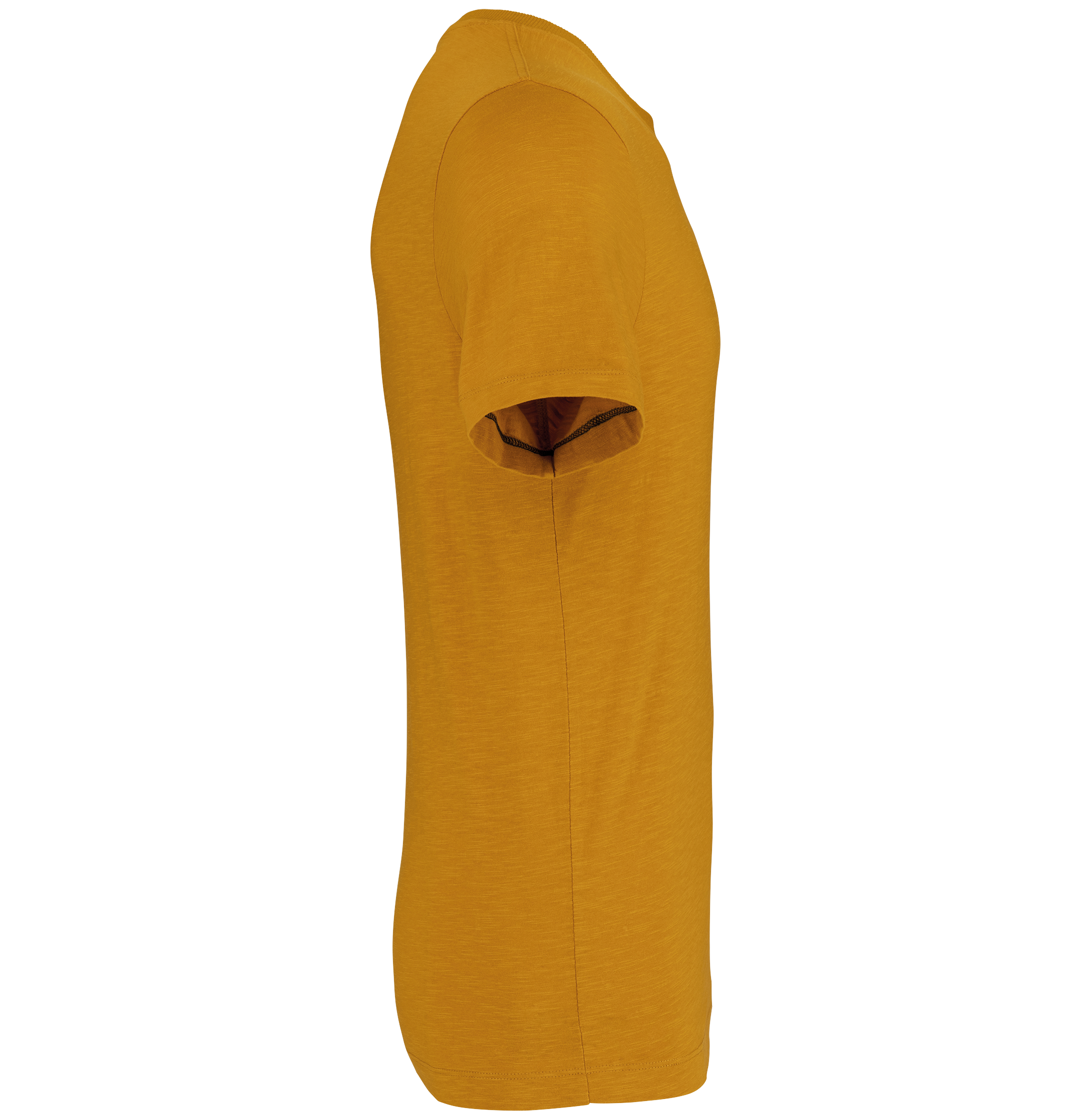 T-shirt slub écoresponsable col rond manches courtes homme - 160 g – Image 370