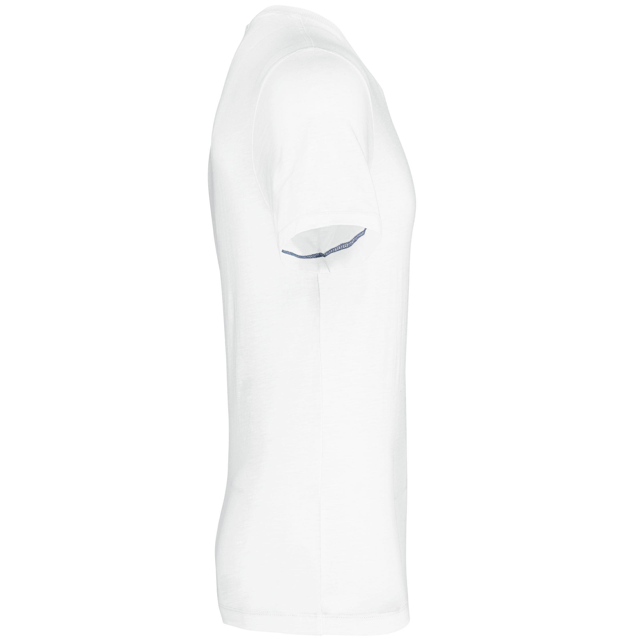 T-shirt slub écoresponsable col rond manches courtes homme - 160 g – Image 402