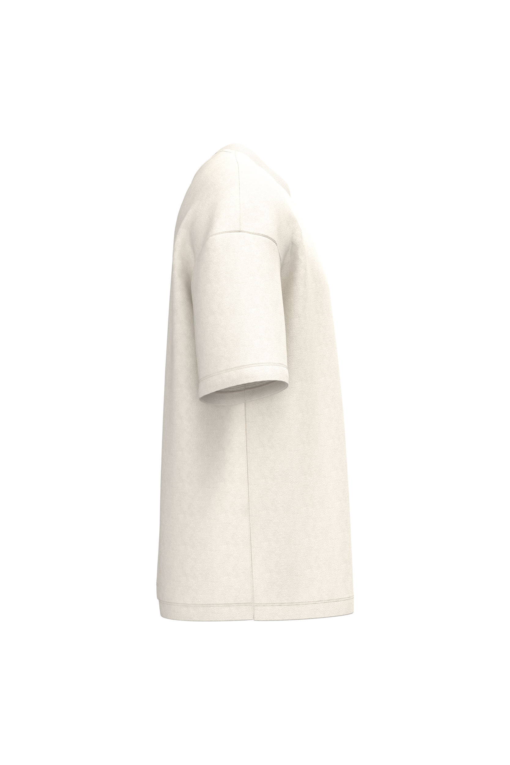 T-shirt écoresponsable oversize French Terry unisexe – Image 460