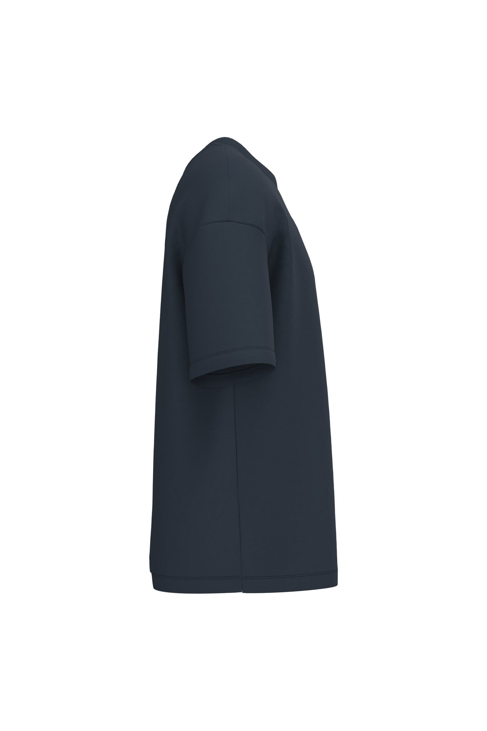 T-shirt écoresponsable oversize French Terry unisexe – Image 472