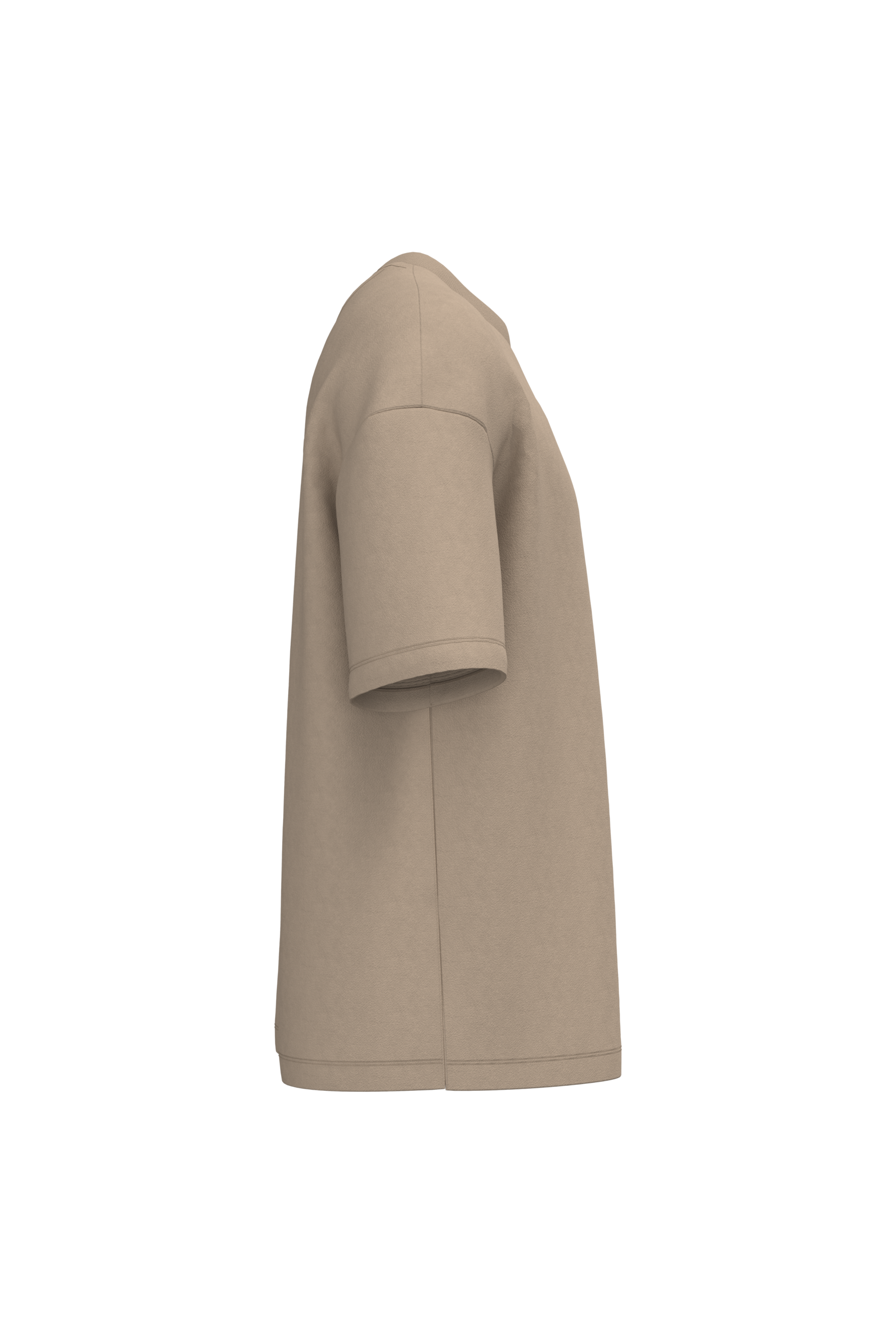 T-shirt écoresponsable oversize French Terry unisexe – Image 502