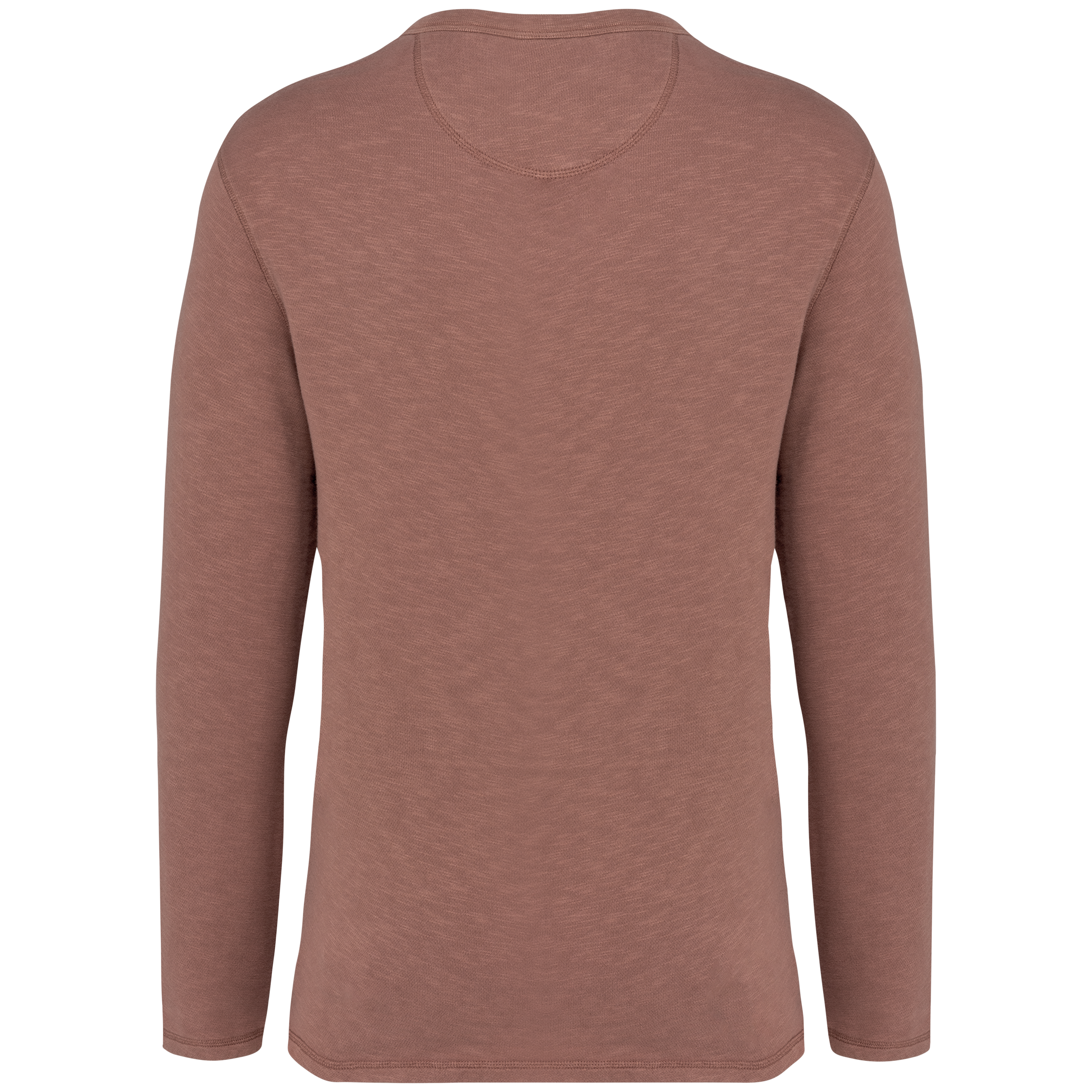 Sweat-shirt écoresponsable à col rond délavé French Terry unisexe – Image 684