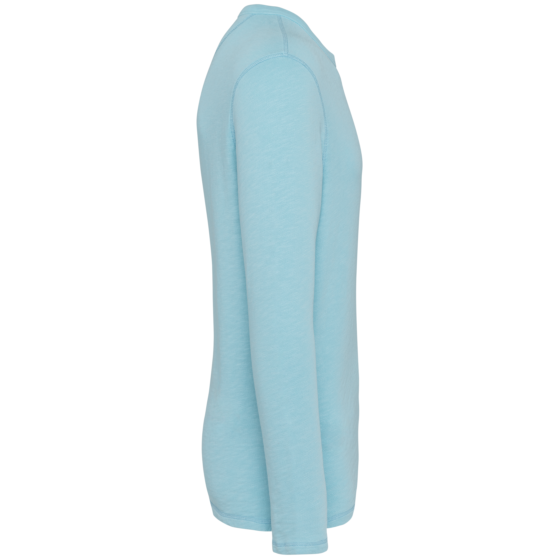 Sweat-shirt écoresponsable à col rond délavé French Terry unisexe – Image 669