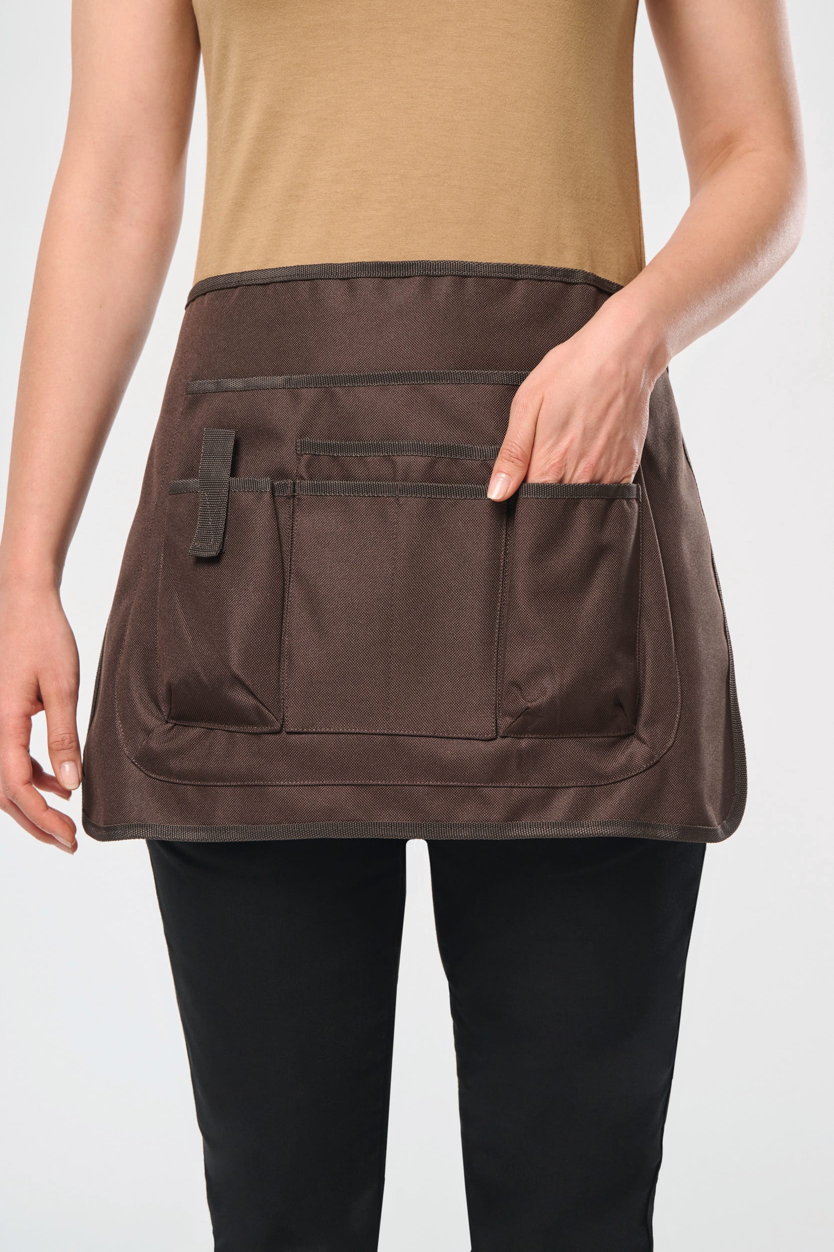 Tablier court de jardinage écoresponsable unisexe – Image 82