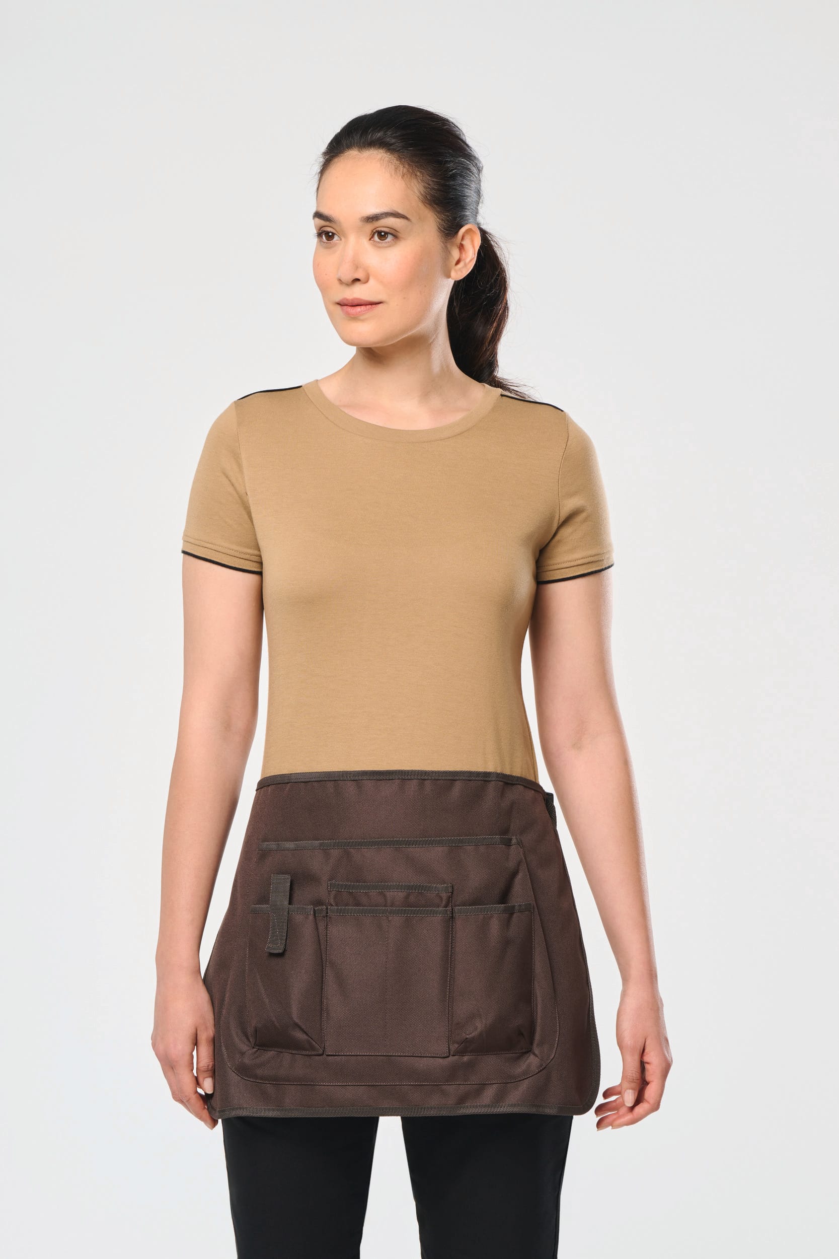 Tablier court de jardinage écoresponsable unisexe – Image 84