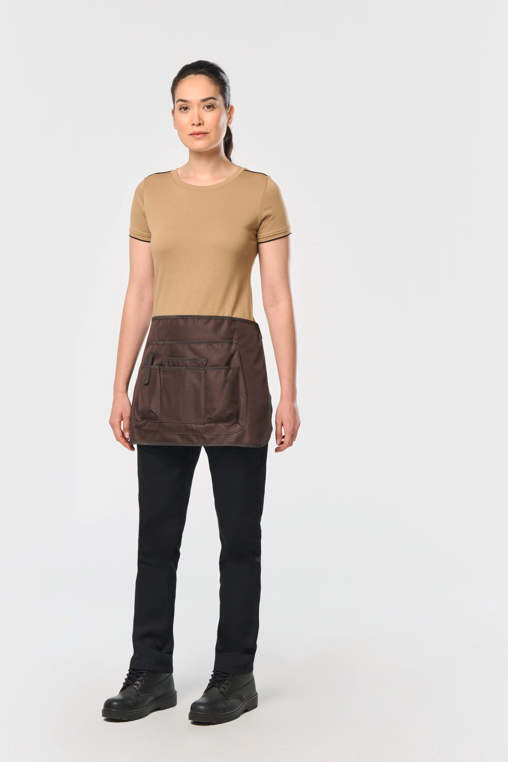 Tablier court de jardinage écoresponsable unisexe – Image 85