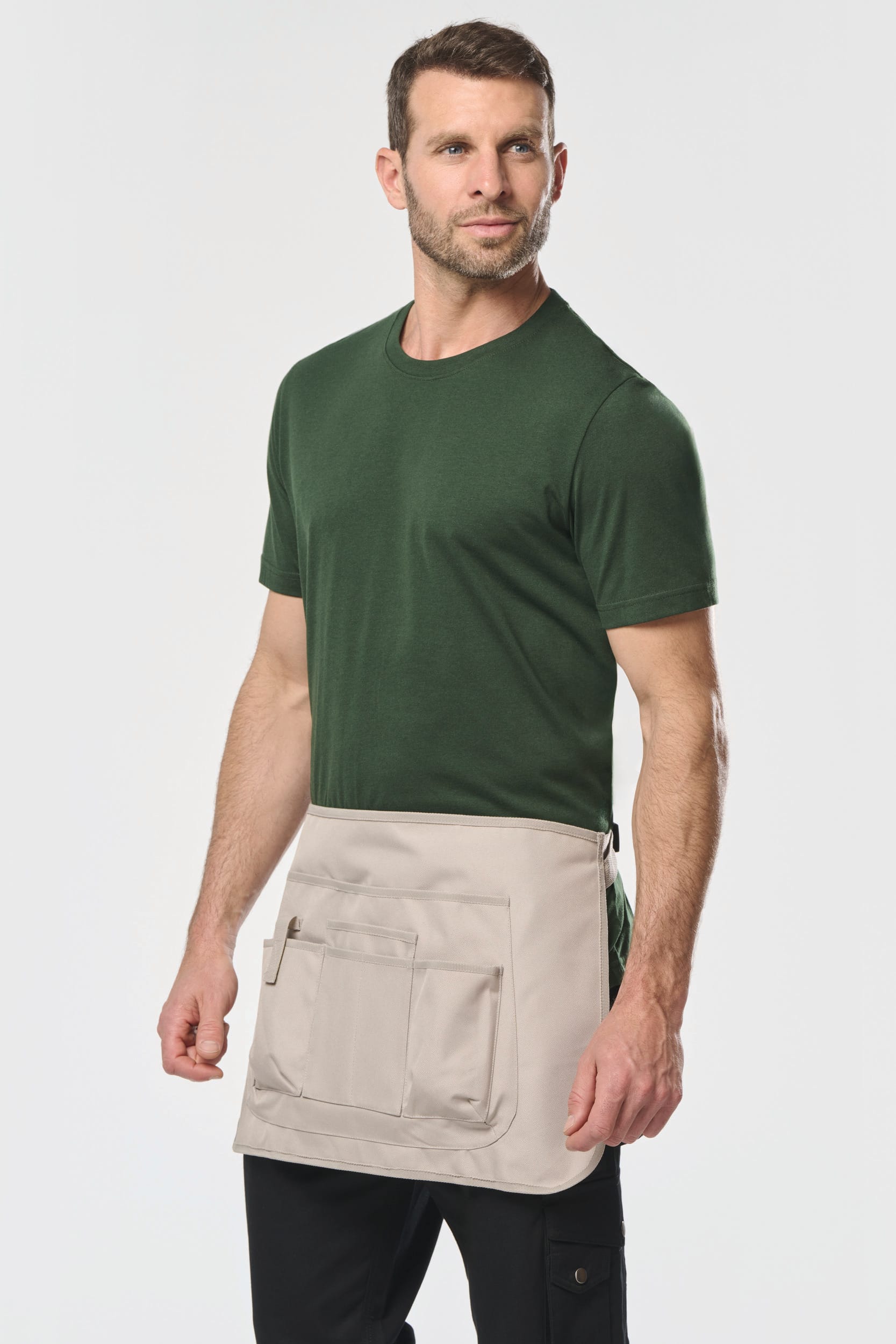 Tablier court de jardinage écoresponsable unisexe – Image 74