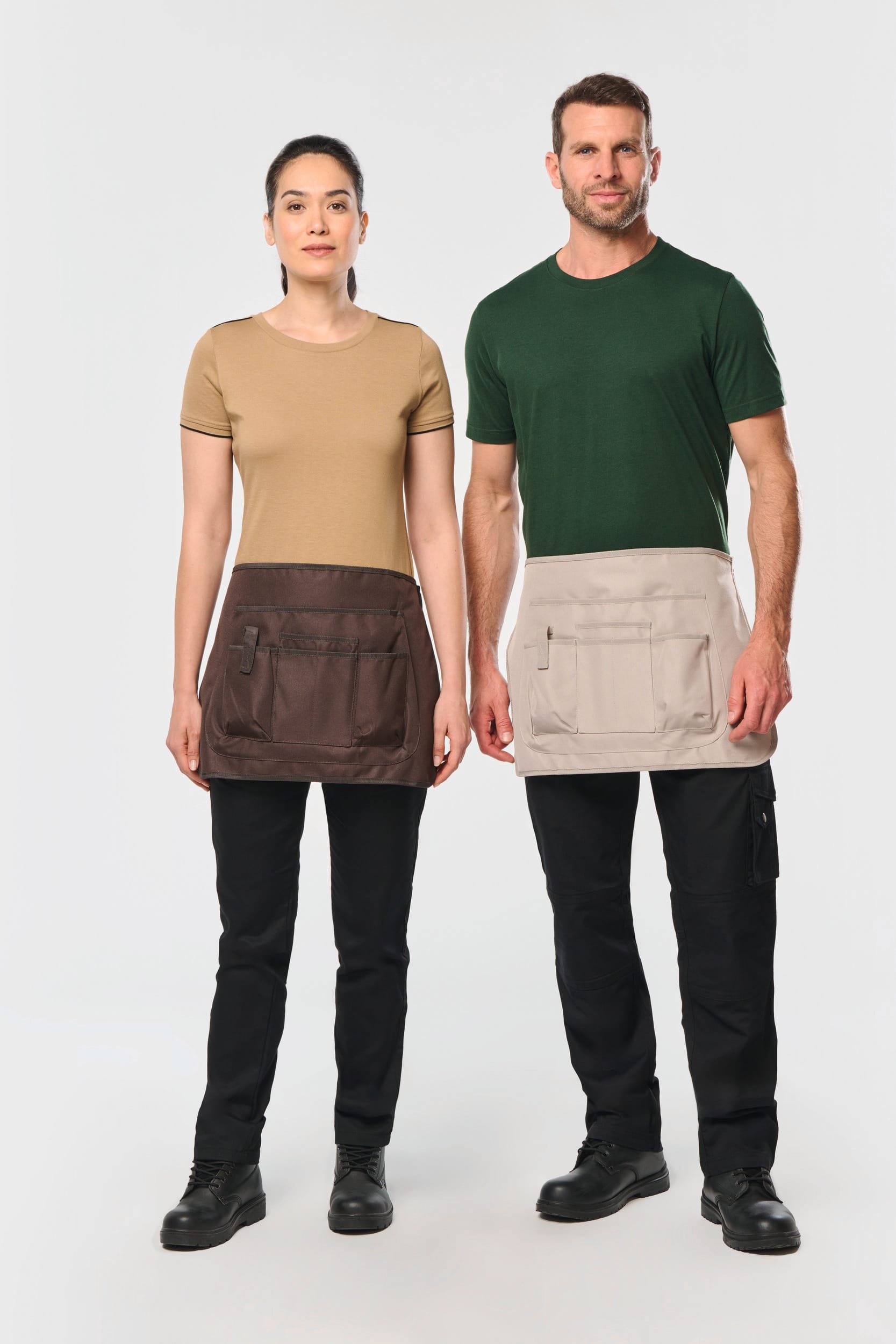 Tablier court de jardinage écoresponsable unisexe – Image 81