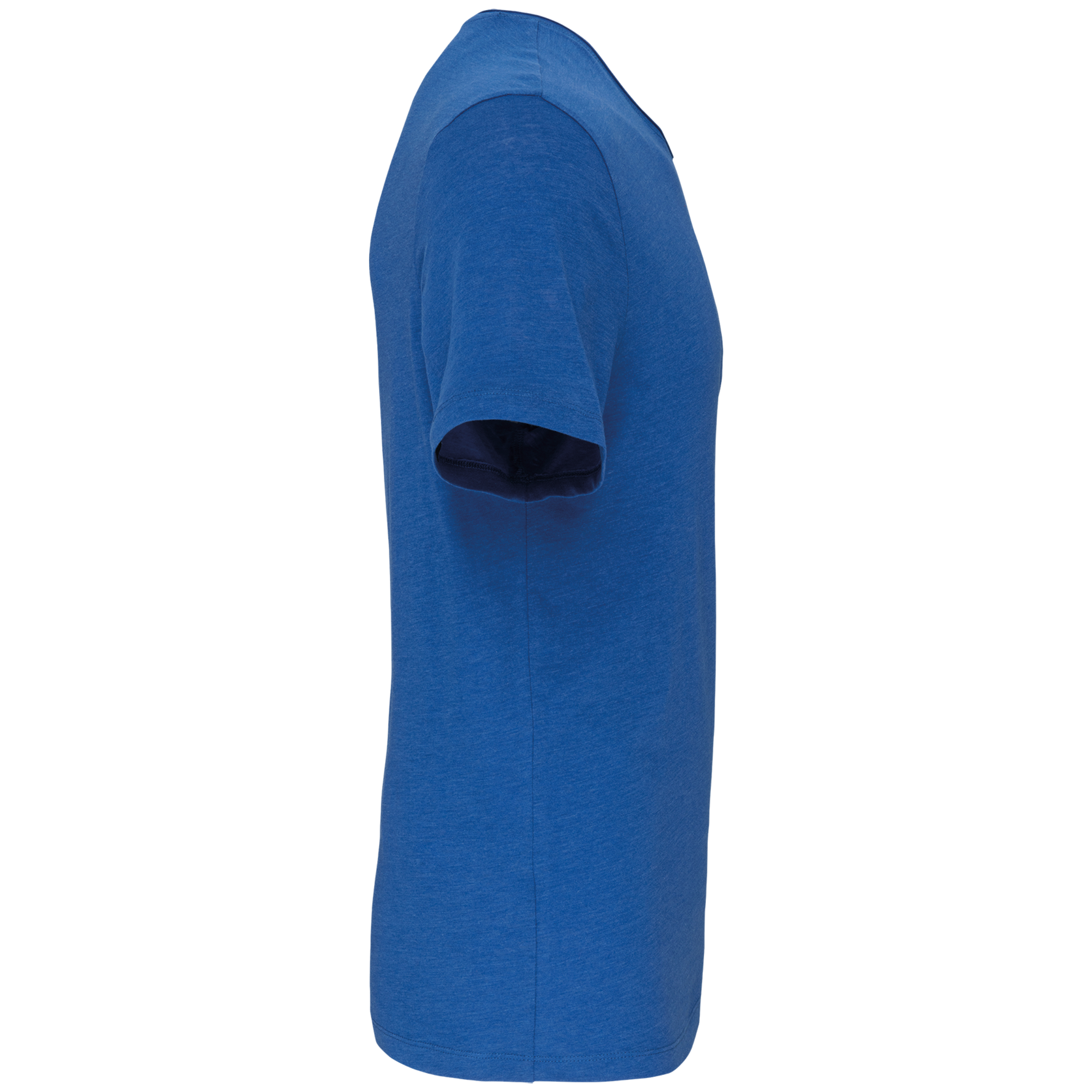 T-shirt Bio col à bords francs manches courtes homme – Image 4981