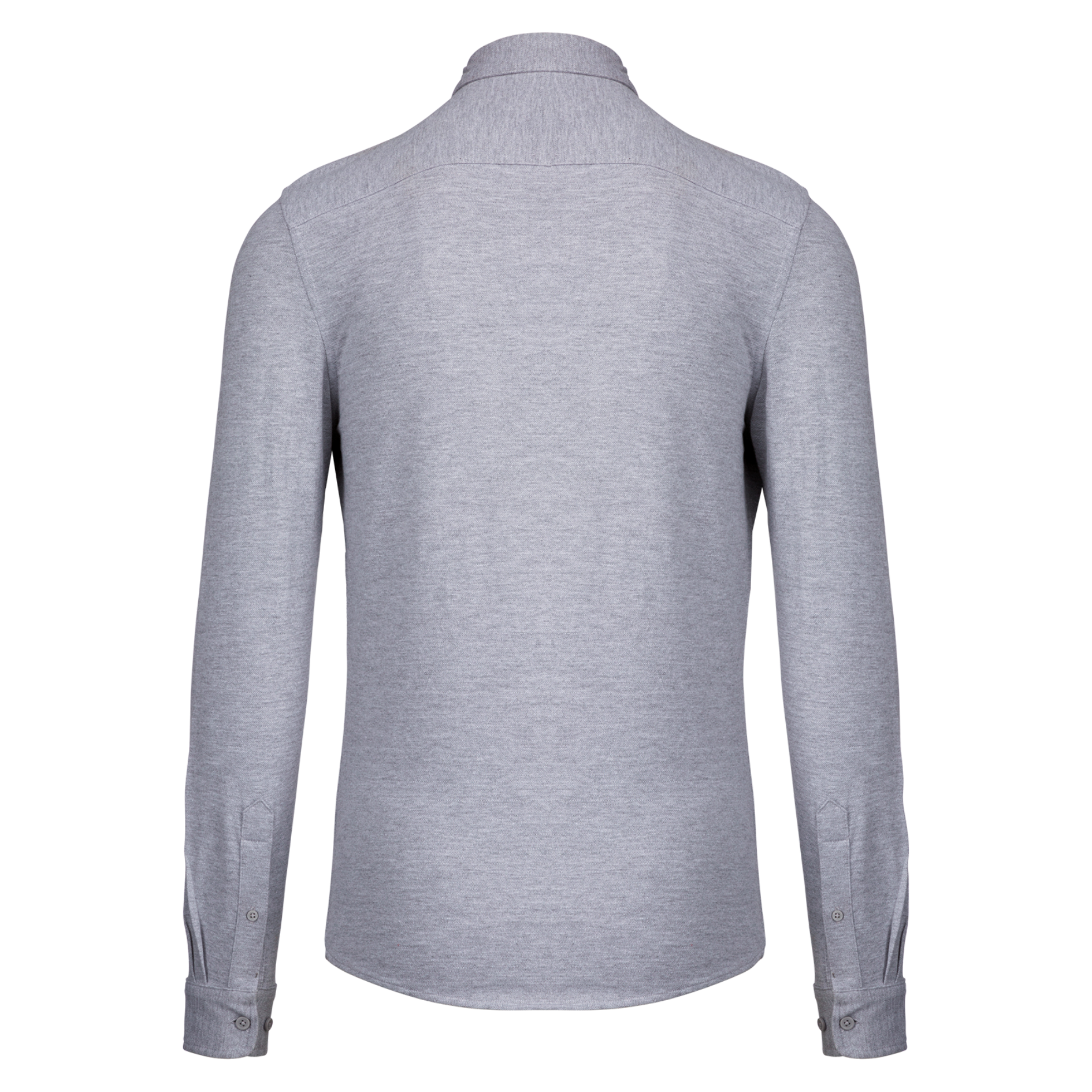 Chemise maille piquée manches longues – Image 2471