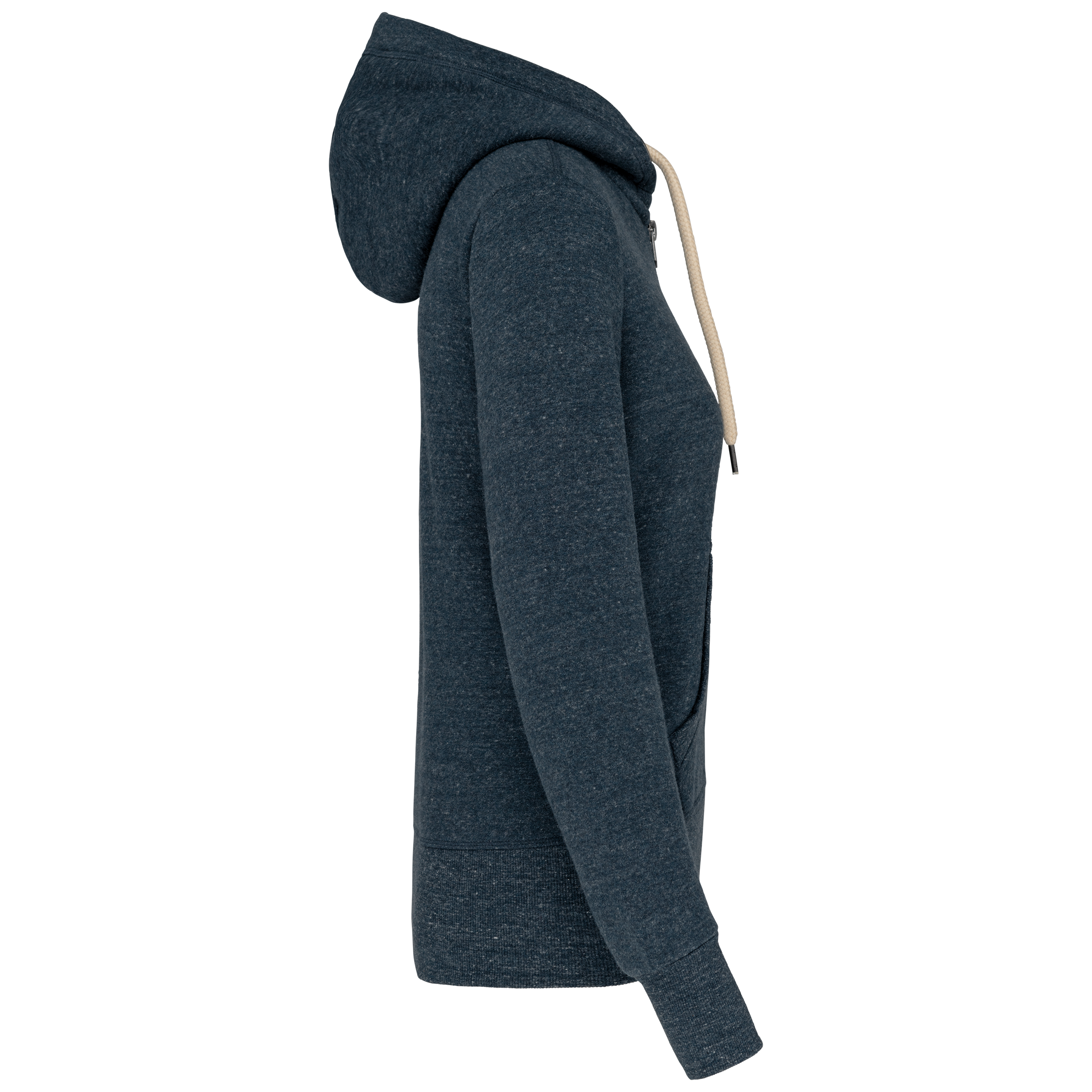 Sweat-shirt vintage zippé à capuche femme – Image 9568