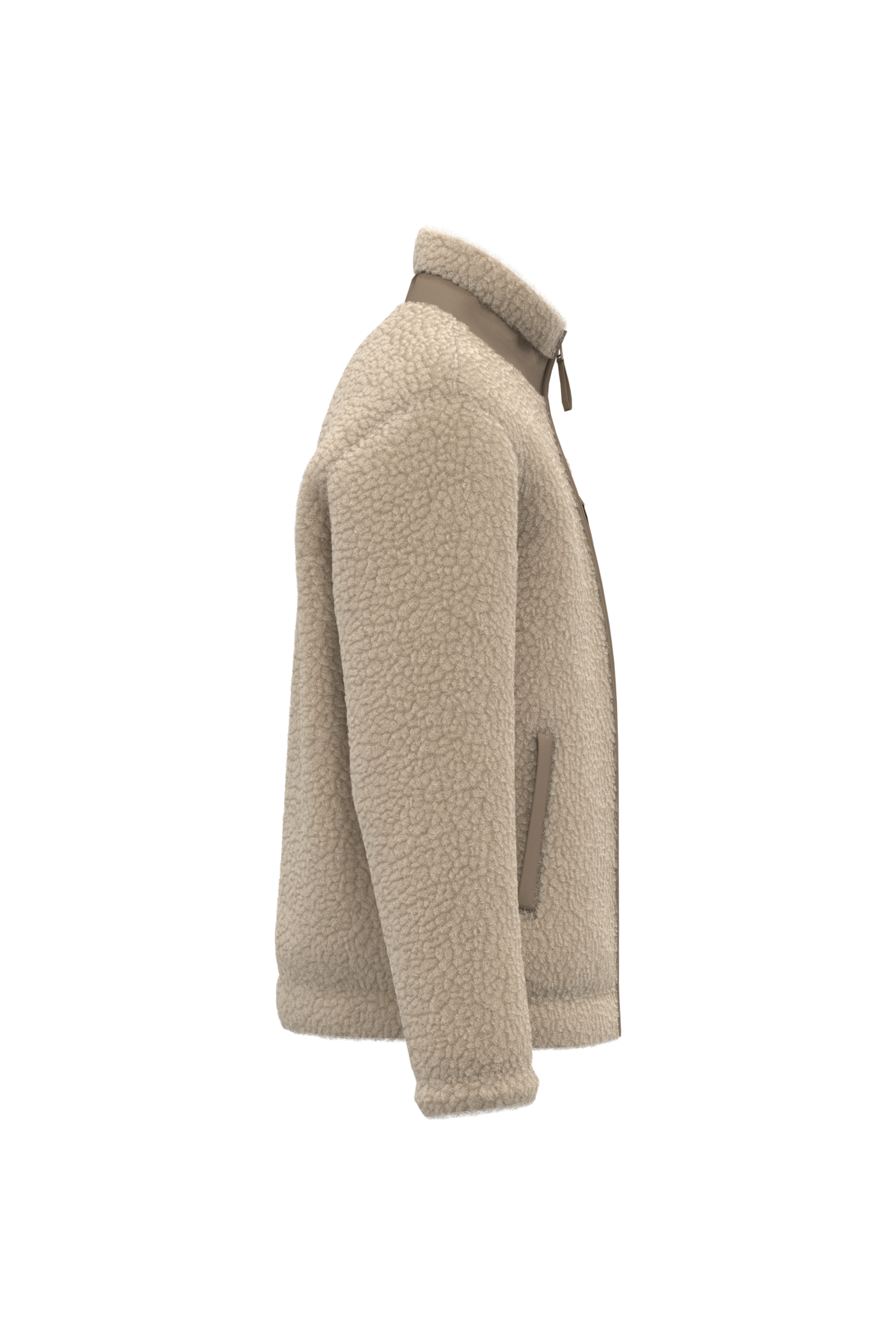 Veste écoresponsable en sherpa unisexe – Image 311