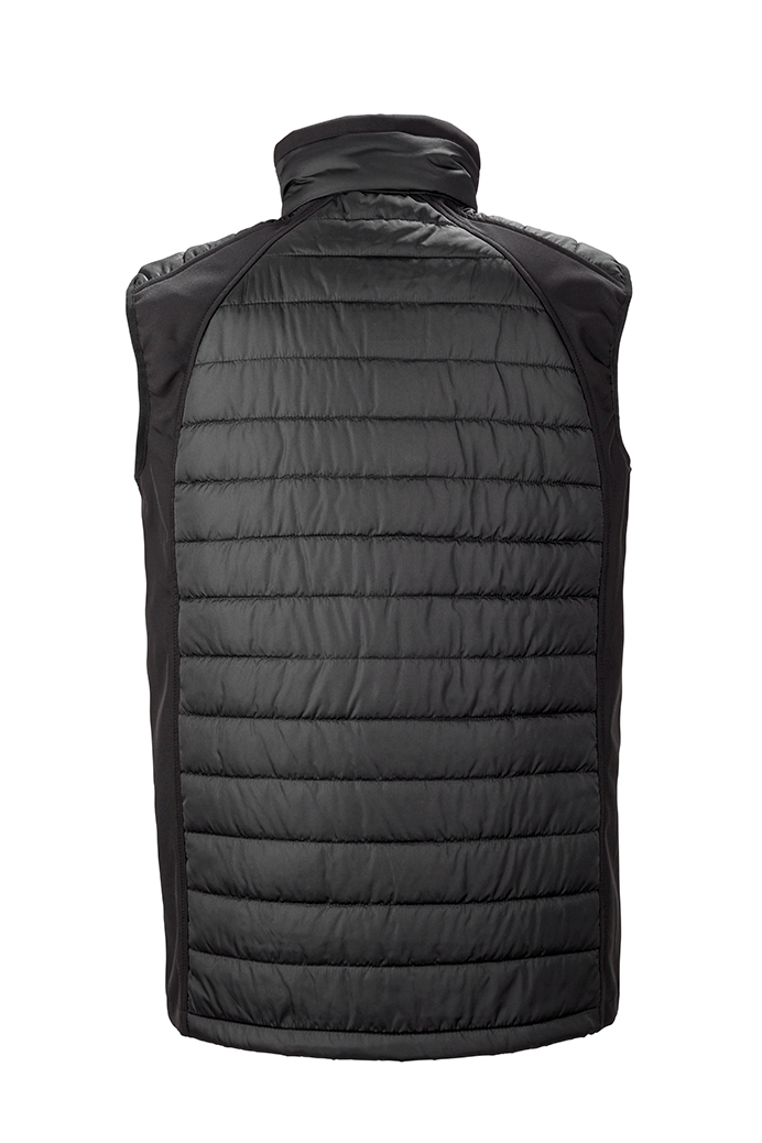 Gilet softshell rembourré black compass recyclé – Image 8335