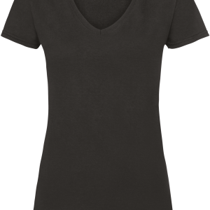 T-shirt femme col v Valueweight (61-398-0)