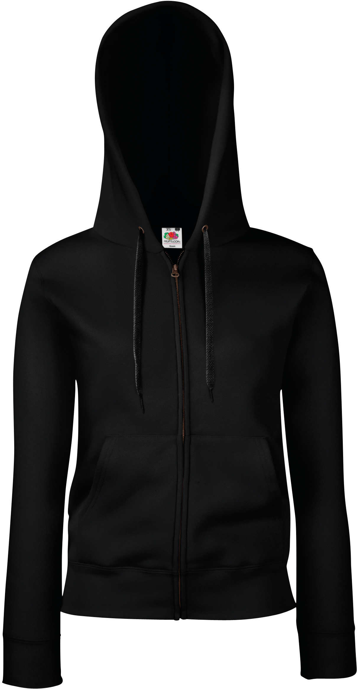 Sweat-shirt femme zippé capuche Premium (62-118-0)