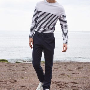 T-shirt breton à manches longues