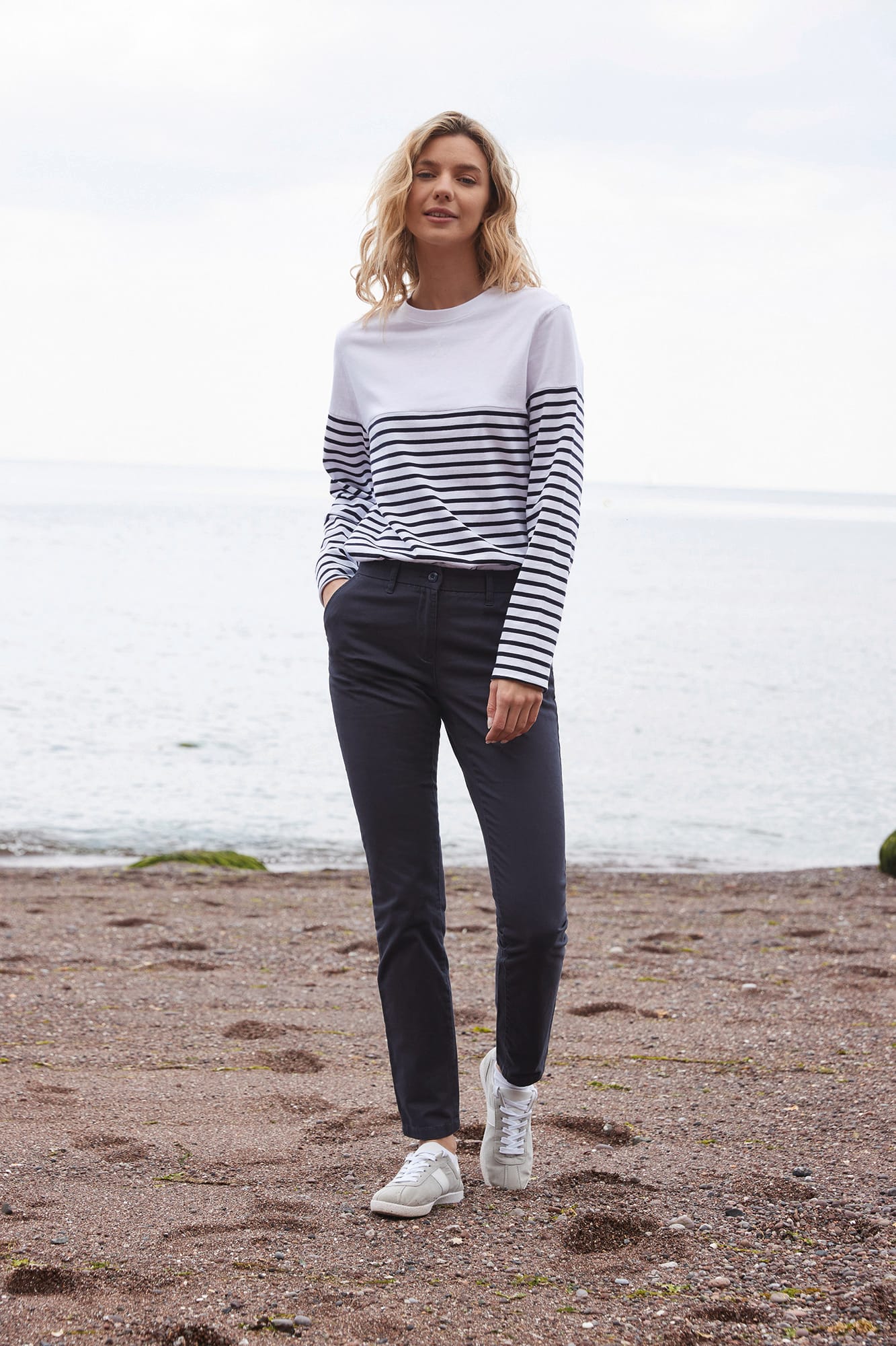 T-shirt breton à manches longues – Image 1497