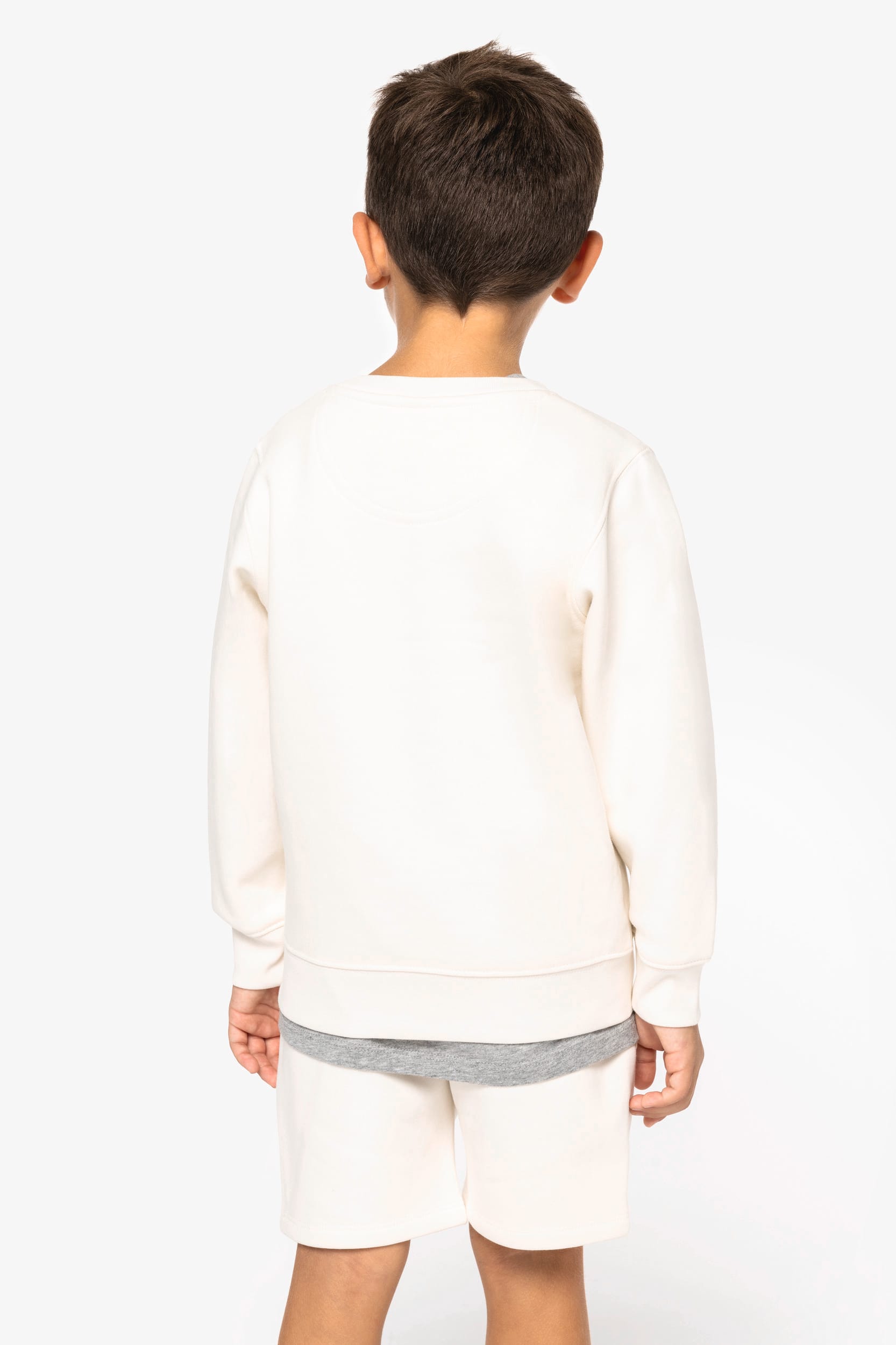 Sweat-shirt écoresponsable à col rond enfant – Image 936