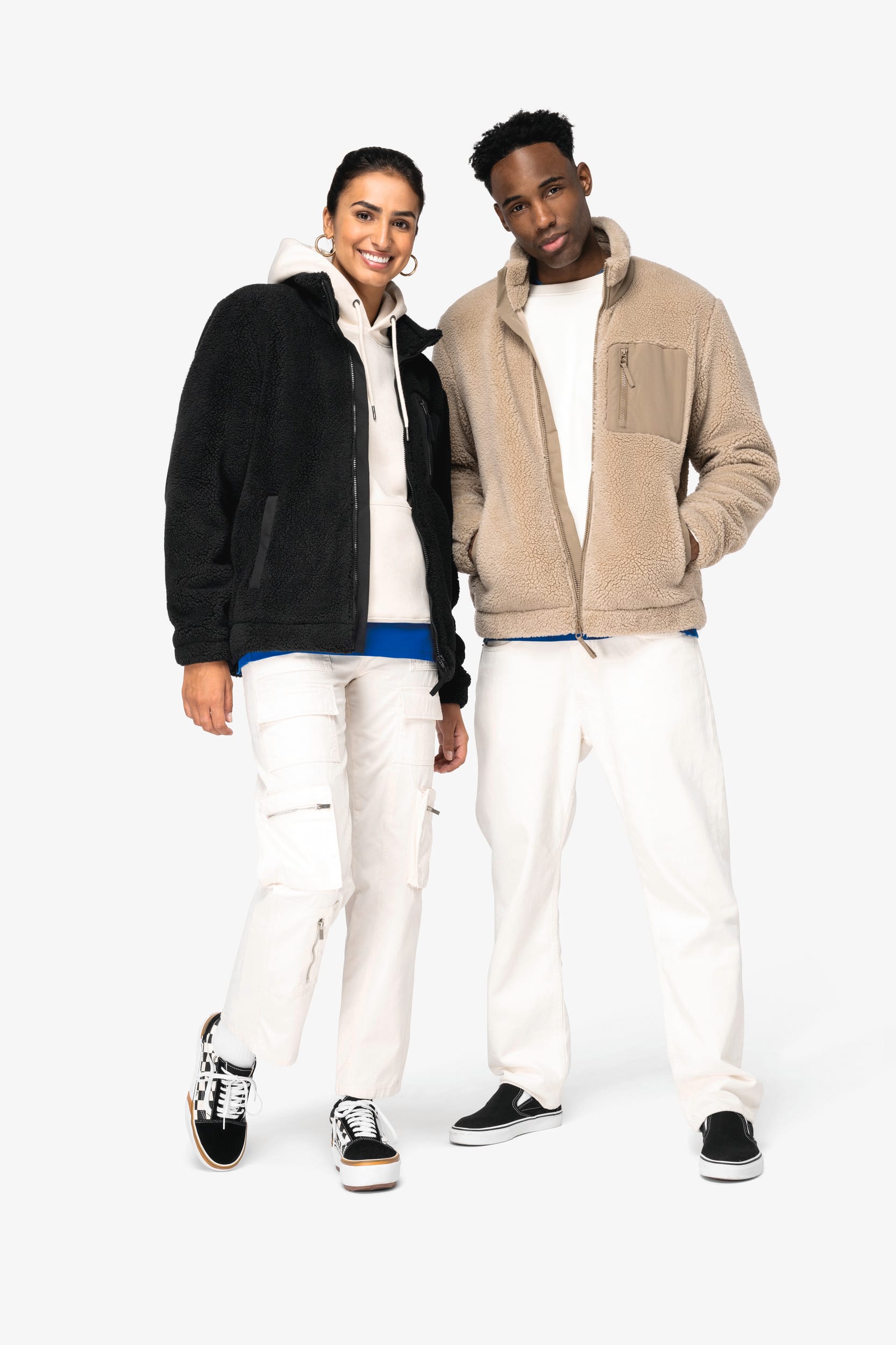 Veste écoresponsable en sherpa unisexe – Image 446