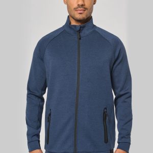 Veste à col montant homme