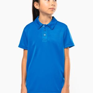 Polo sport manches courtes enfant