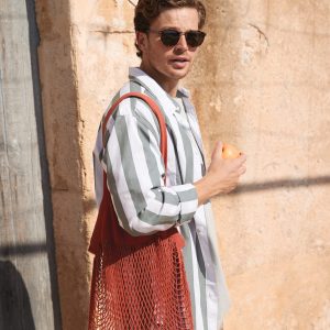 Filet à provisions en coton bio