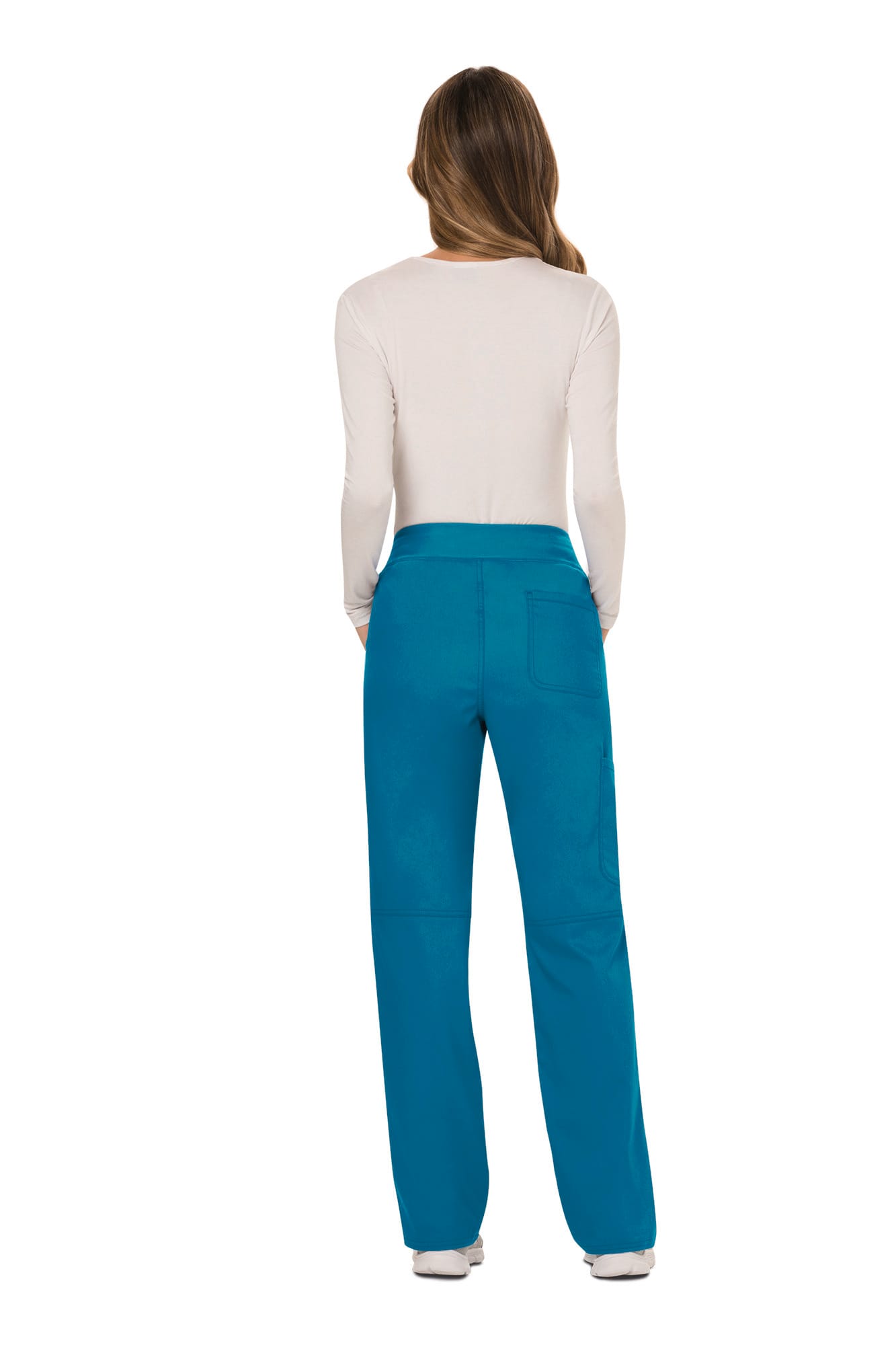 Pantalon cargo à taille moyenne à enfiler femme – Image 157