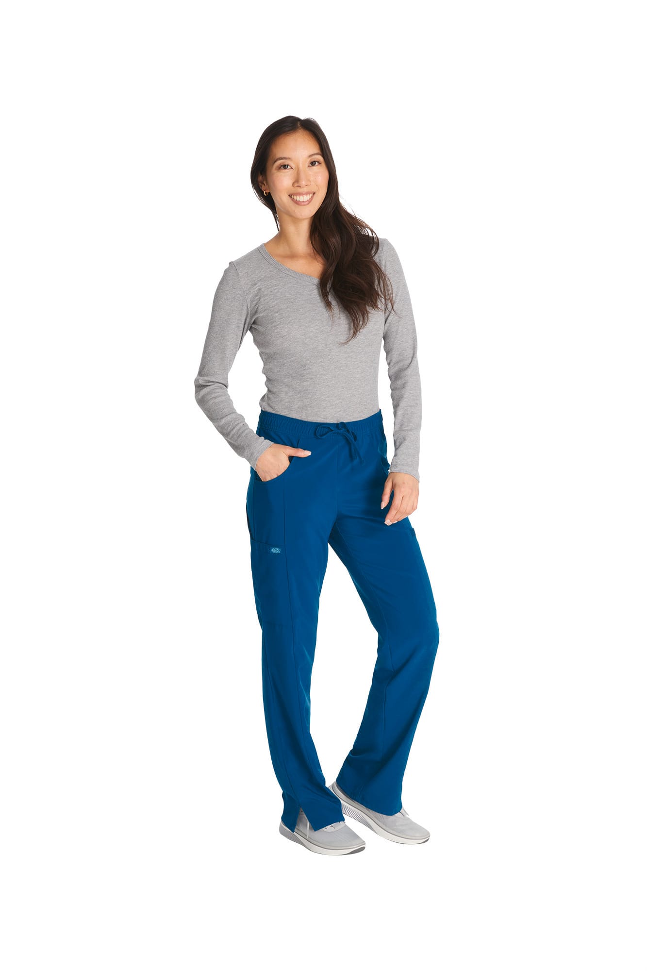 Pantalon à taille moyenne à cordon femme – Image 110