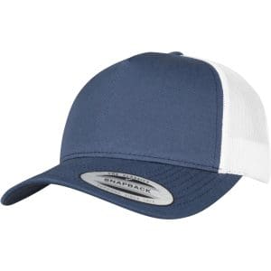 Casquette trucker retro bicolore