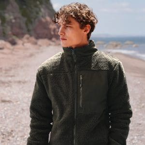 Polaire sherpa recyclée
