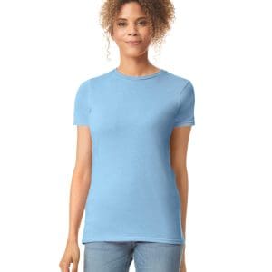 T-shirt femme col rond Softstyle