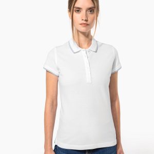 Polo manches courtes femme