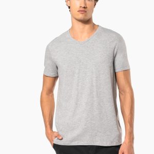 T-shirt manches courtes col V homme