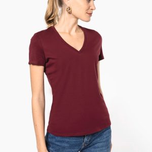 T-shirt BIO150IC col V femme