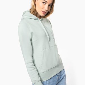 Sweat-shirt écoresponsable à capuche femme
