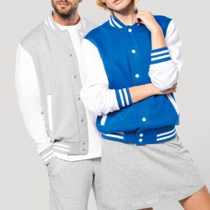 Blouson molleton teddy unisexe