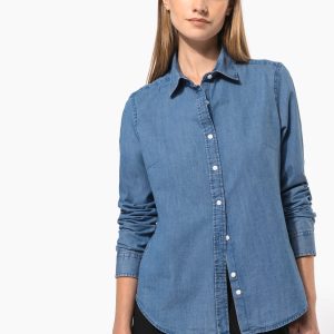 Chemise denim femme