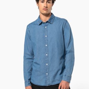 Chemise denim homme