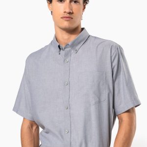 Chemise Oxford manches courtes
