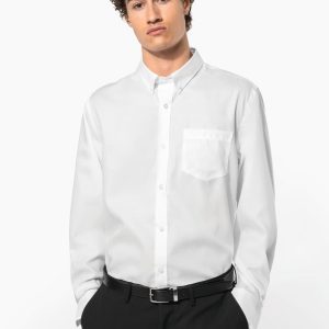 Chemise manches longues sans repassage