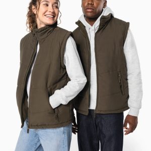 Bodywarmer doublé polaire unisexe