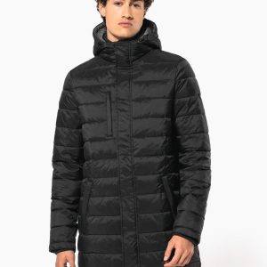 Parka doudoune légère à capuche homme